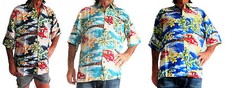 LOUD HAWAIIAN mens SHIRT WITH