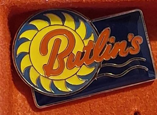 Butlins pin badge - butlins,