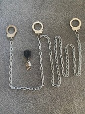 TCH Prison Escort Chained Handcuffs - Ex training