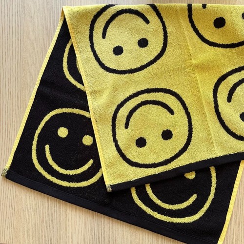 George smiley face hand towel