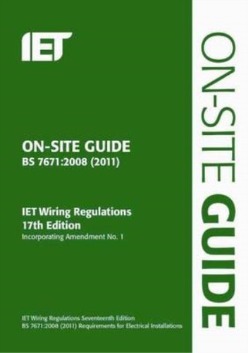 Site guide bs 7671 2008 - guide:, (bs