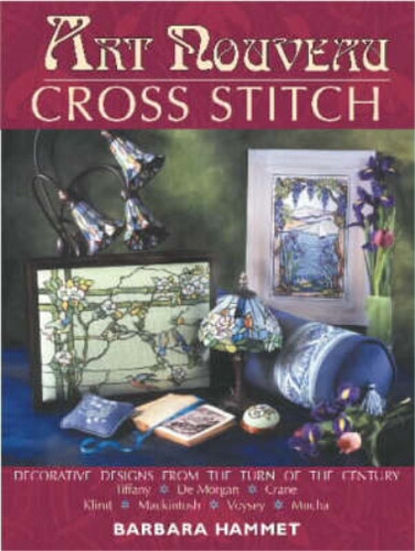 Art nouveau cross - art, stitch