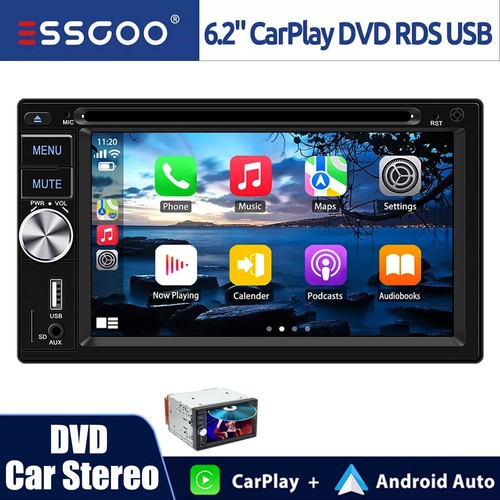 Double din car radio stereo - stereo, cd