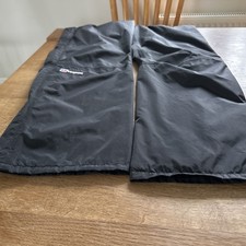 Berghaus Women’s Waterproof Over Trousers Size 18 31” Leg Excellent Condition 