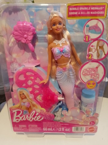 Barbie bubble sparkle mermaid - barbie,