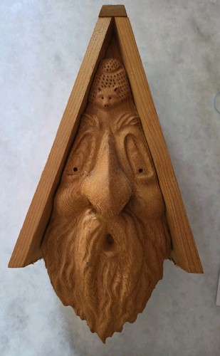 Hand carved wood - carved, old