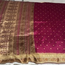 Silk Blend Saree Women Multi