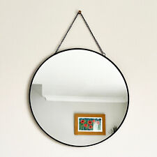 Black Chain Hanging Mirror