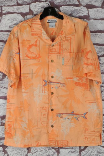 Columbia men orange - fish, &
