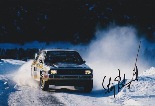 Stig blomqvist hand signed - stig,