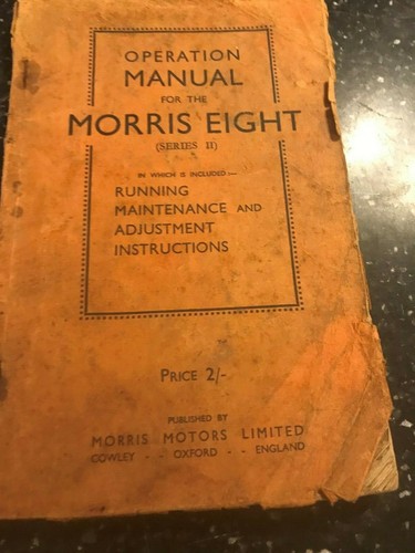 Original morris eight series - morris,