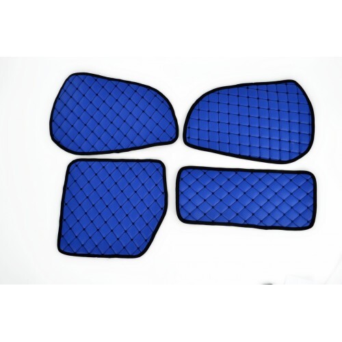 Blue door panels dashboard - door, +