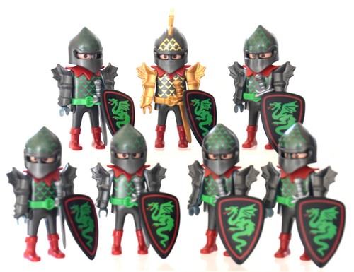 Playmobil green dragon - dragon, knights