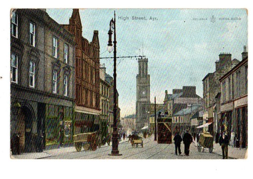 Ayrshire high street - ayrshire., ayr.
