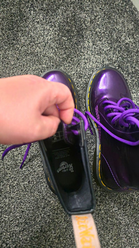 Martens 1460 purple - dr., patent