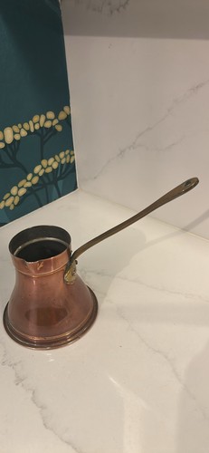 Copper pouring pot - , with