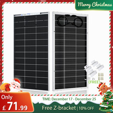 ECO-WORTHY Bifacial 200W 12V