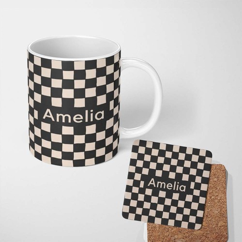 11oz tea coffee mug black - 11oz,