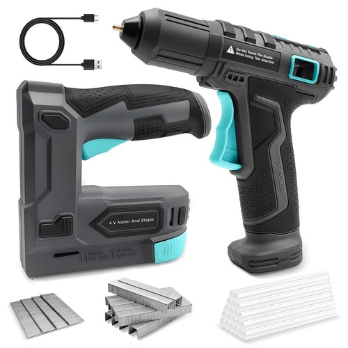 Cordless staple gun - cordless, &