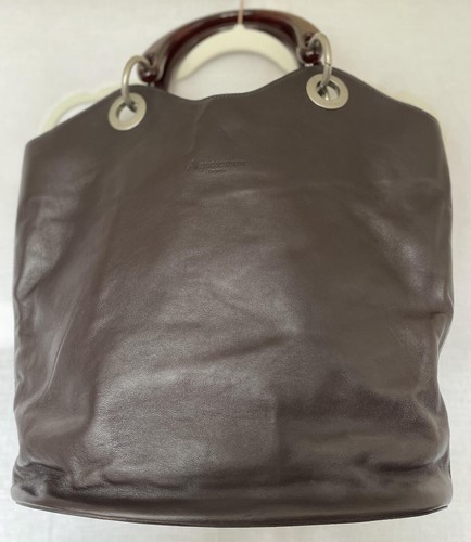 Aquascutum leather tote bag - leather,