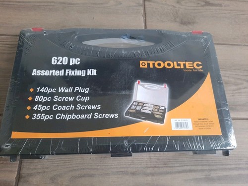 Tooltec 620pc assorted fixing - tooltec,