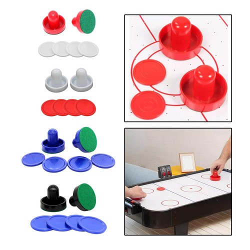 Air hockey pushers and - pushers, 4x