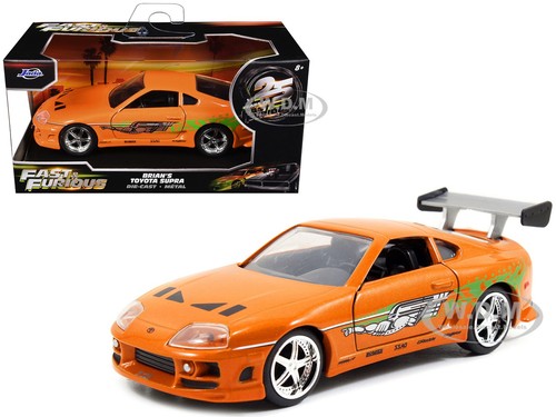 Brian toyota supra orange - toyota,