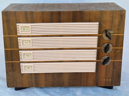 Vintage ekco a147 - a147, wood