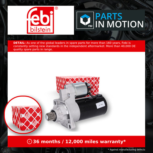 Starter motor 102906 febi - starter,