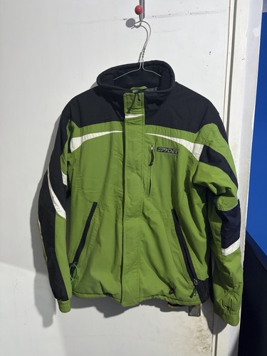 Spyder green ski jacket - spyder,
