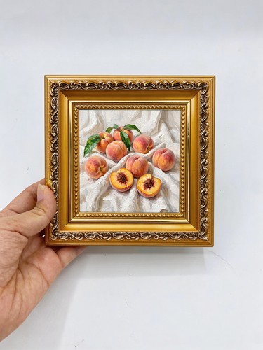 Fresh peaches cloth - peaches,
