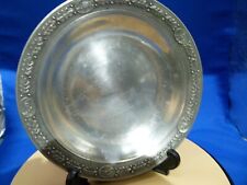 Pewter bowl with wild animals