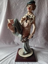 Vintage 1987 Guiseppe Armani The Learned Clown Figure. Lovely Display Condition.