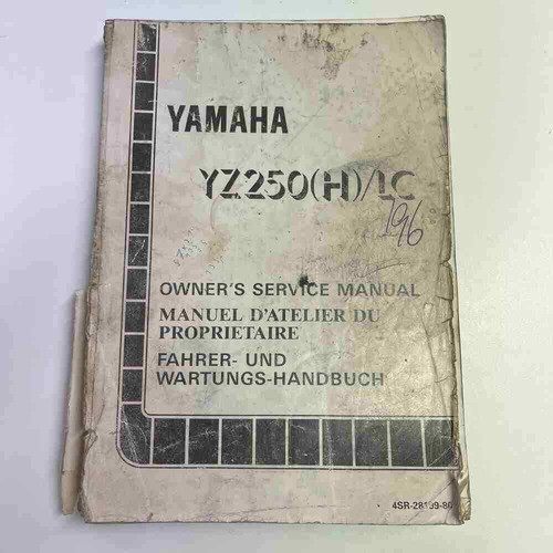 Yamaha yz250 lc 1996 - yamaha, /