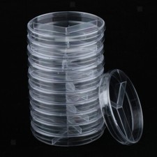 5~10Pcs Plastic Petri Dishes 35-90MM Cell Culture Dish High Temp Resistant