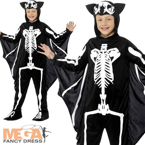 Bat skeleton kids fancy dress - bat,