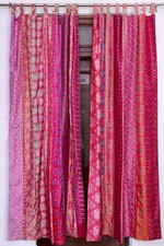2 Pcs Indian Sari Patchwork