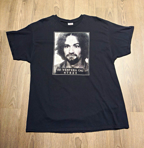 90s vintage charles manson - 90s,