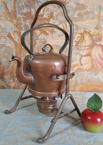 Kettle and stand antique - kettle,