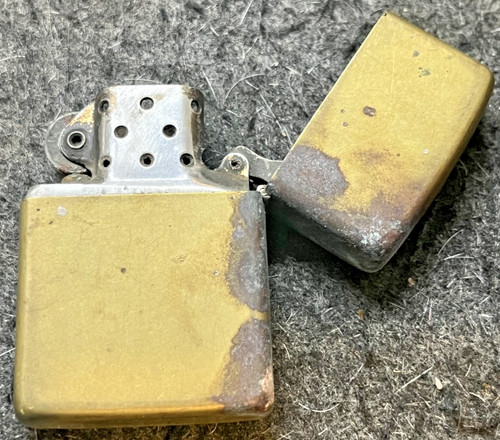 Vintage brass 1932 1987 zippo - brass, 1932-1987