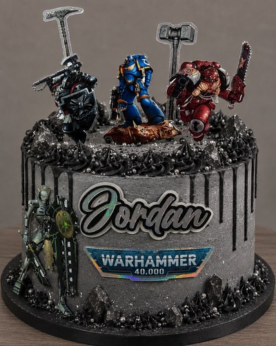 Personalised cake topper set - personalised,