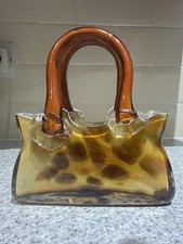 Vintage Art Hand Blown Glass