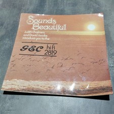 7" EP - Sounds Beautiful, Judith Chalmers/David Jacobs & GEC Music Centre (1974)