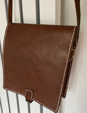 Moroccan dark brown leather