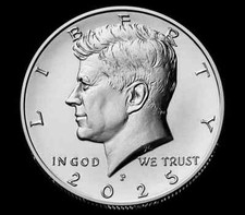 2025 P &/or Kennedy Half Dollar US Mint Coin "UNC"
