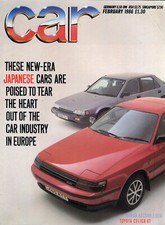 Car magazine february 1986 - magazine,