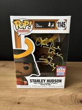Leslie David Baker Signed Stanley Hudson The US Office Funko Pop *COA* Proof