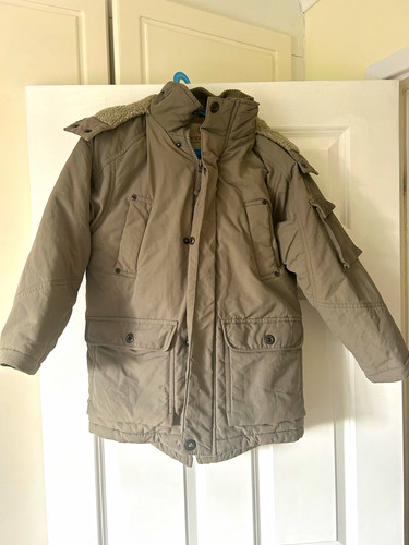 Next boys grey hooded - grey, parka