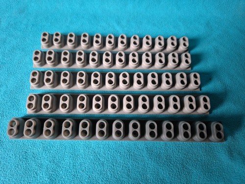 Under keys contact rubbers - under,
