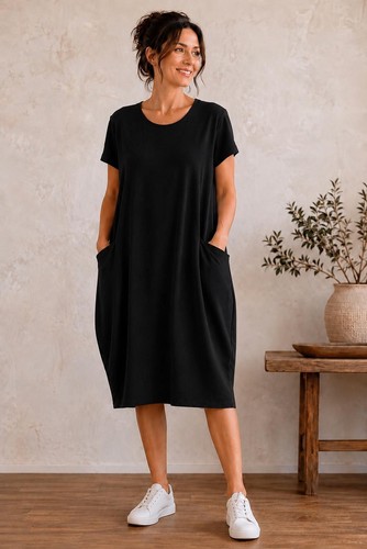 Womens midi dress - womens, sleeve